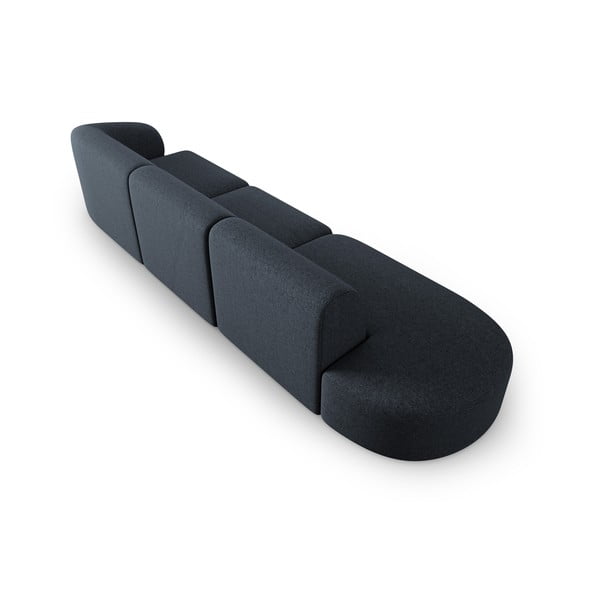Sofa mėlynos spalvos 302 cm Shane – Micadoni Home-image-2