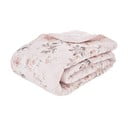 Rožinis dygsniuotas lovos užtiesalas Catherine Lansfield Canterbury Rose, 220 x 230 cm