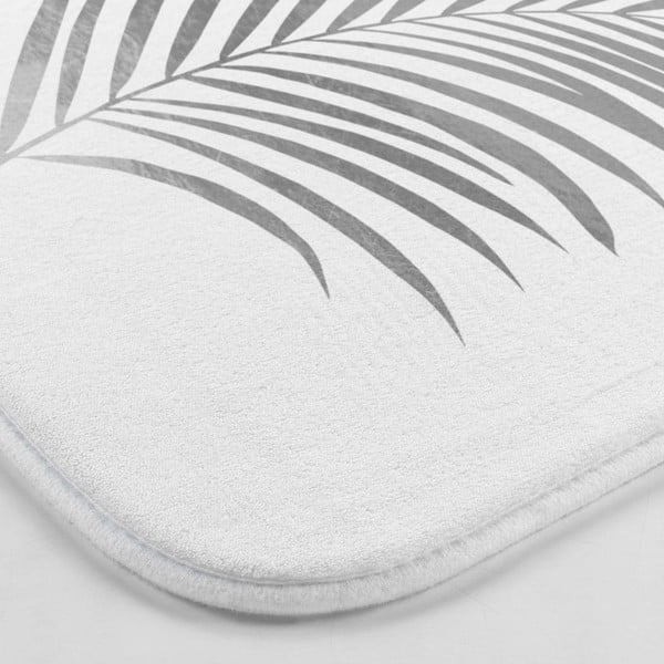 Baltos spalvos/sidabrinės spalvos vonios kilimėlis tualetui 45x45 cm Orbella – douceur d'intérieur-image-2