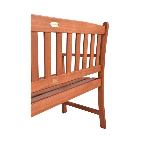 Medžio masyvo sodo suoliukas rudos spalvos Promotion – Garden Pleasure-image-1