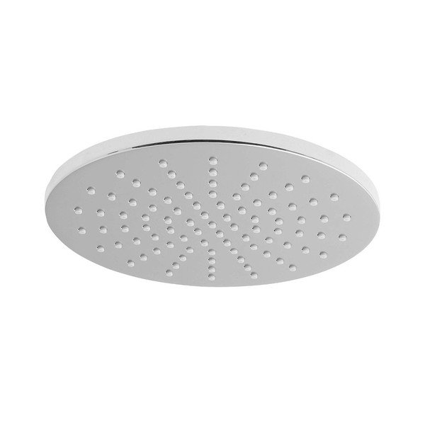 Iš žalvario viršutinis dušas blizgios sidabrinės spalvos ø 22,5 cm – Sapho-image-1