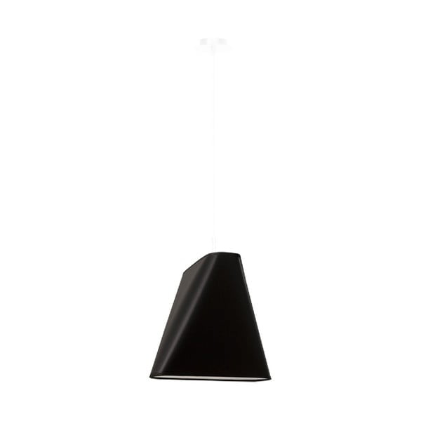 Juodas pakabinamas šviestuvas 28x28 cm Velo - Nice Lamps
