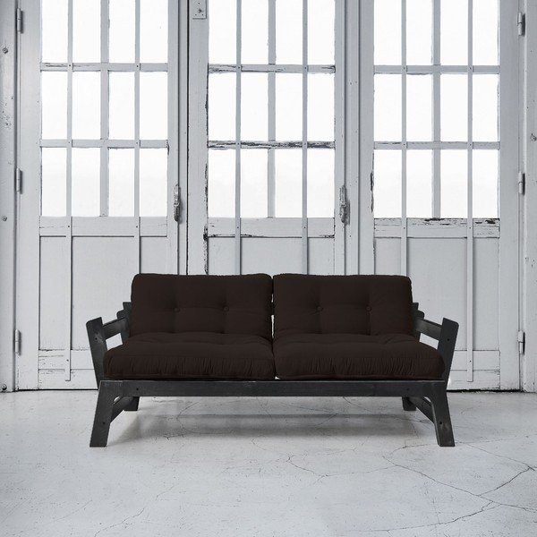 Sofa lova "Karup Step" juoda/ruda-image-1