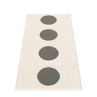 Tamsiai pilkos spalvos lauko kilimas 70x150 cm Vera Charcoal – Pappelina