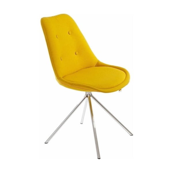 2 geltonų valgomojo kėdžių rinkinys Støraa Dylan