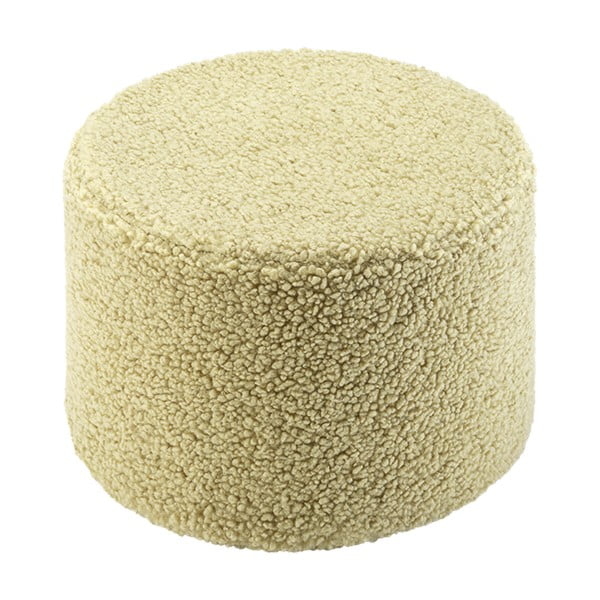 Žalios spalvos iš boucle vaikiškas pufas – Wigiwama