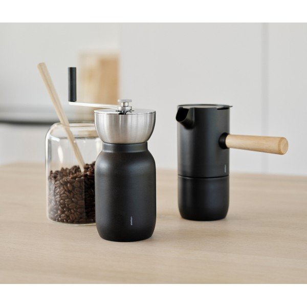 Juodos spalvos iš nerūdijančio plieno kavinukas 250 ml Collar – Stelton-image-2