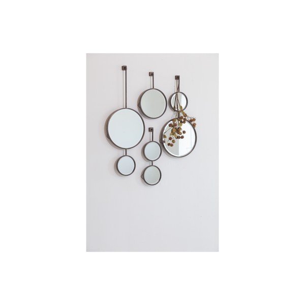 Dvigubas sieninis veidrodis BePureHome Grandinėlė, ilgis 82 cm-image-2