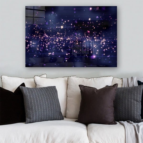 Paveikslas ant stiklo 70x50 cm Glitter - Wallity-image-1