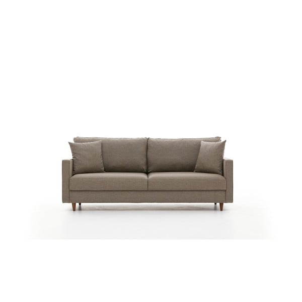 Sulankstoma sofa šviesiai rudos spalvos 210 cm Eva – Balcab Home