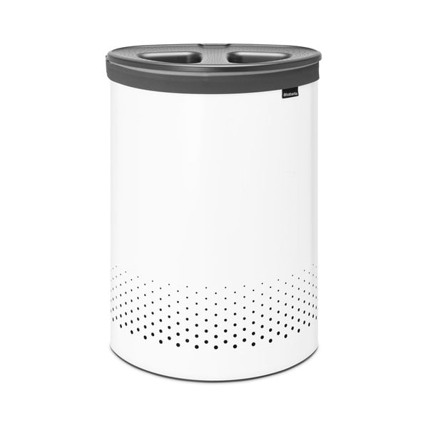 Iš metalo skalbinių krepšys baltos spalvos 55 l Selector – Brabantia-image-4