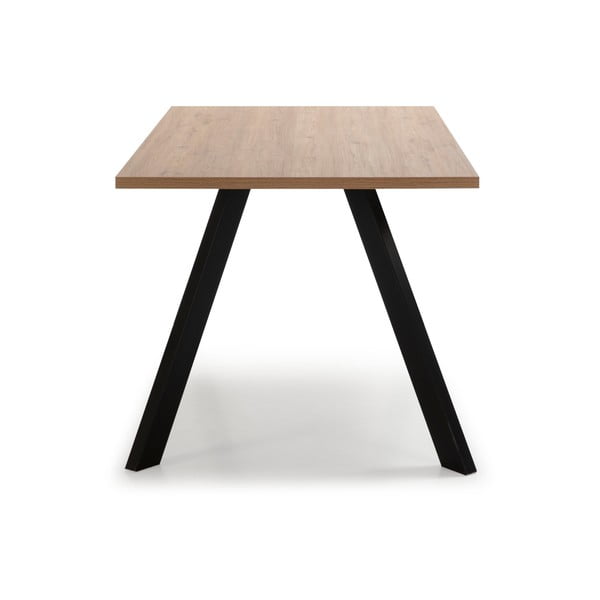 Valgomojo stalas su ąžuoliniu stalviršiu 90x160 cm Texas - Marckeric-image-2