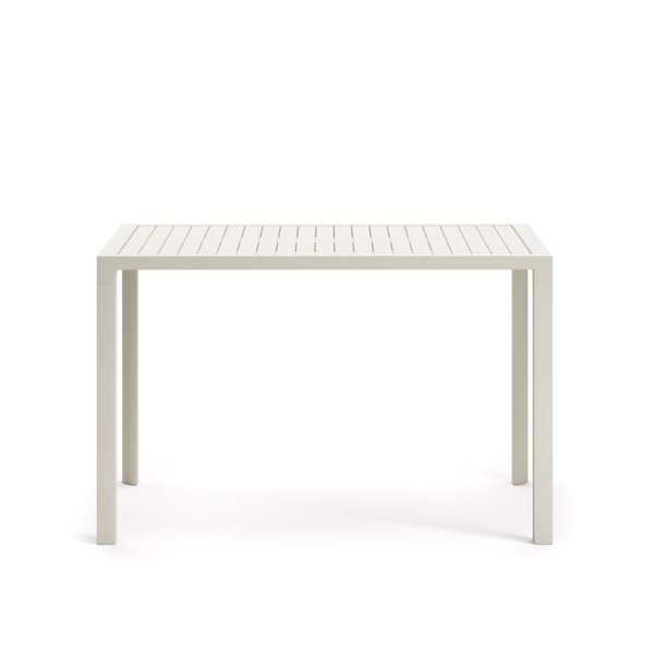 Iš aliuminio sodo valgomojo stalas 77x150 cm Culip – Kave Home