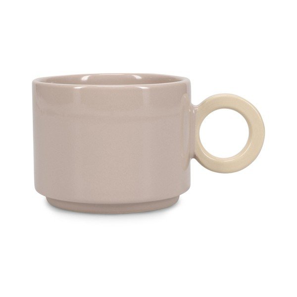 Pilkos spalvos iš molio puodelis 280 ml Lou – ONA
