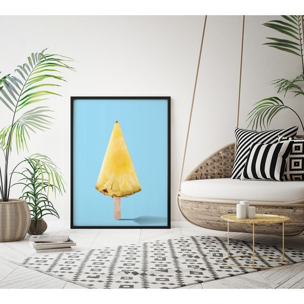 Sieninis plakatas rėmeliuose POPSICLE, 50 x 70 cm-image-1