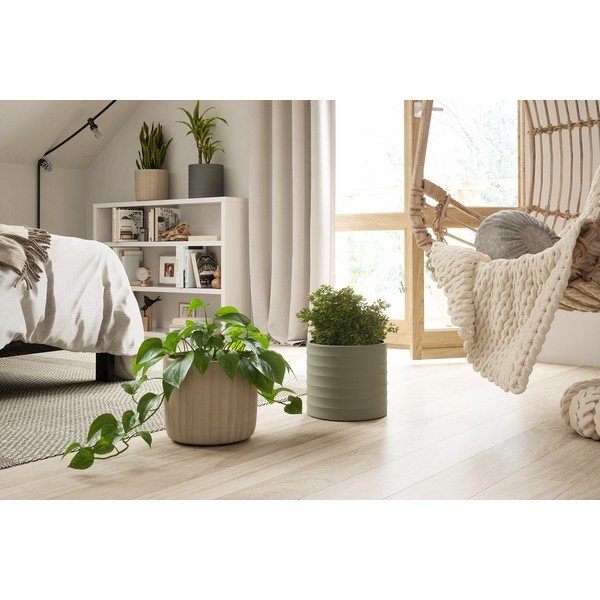Rankų darbo gėlių vazono dangtelis iš keramikos ø 26 cm Chloe – Artevasi-image-4