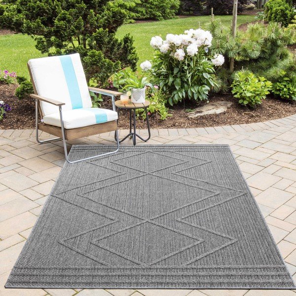 Lauko kilimas pilkos spalvos 160x230 cm Patara – Ayyildiz Carpets-image-1