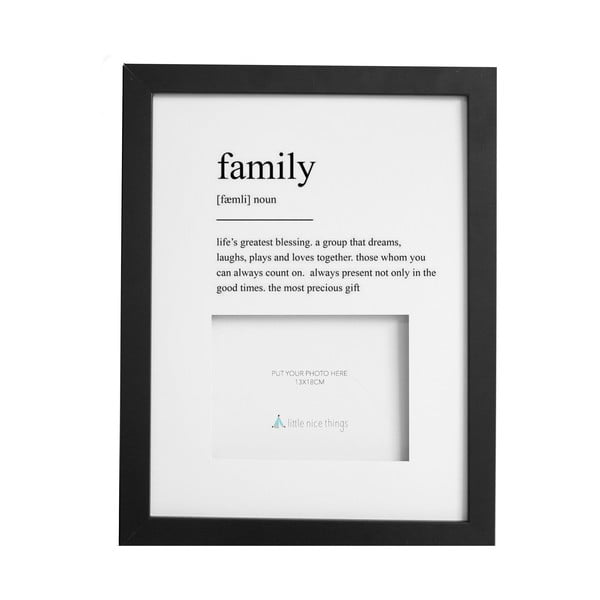 Medinis rėmelis 13x18 cm Family - Really Nice Things