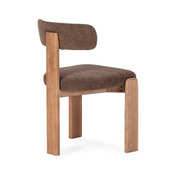 Rudos spalvos iš audinio valgomojo kėdės 2 vnt. Nadia – MOME-image-4