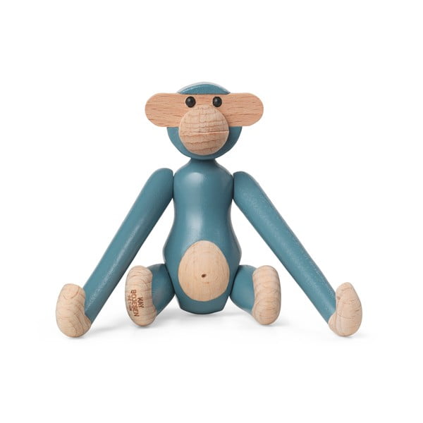 Iš medžio masyvo statulėlė (aukštis 9,5 cm) Monkey Mini – Kay Bojesen Denmark