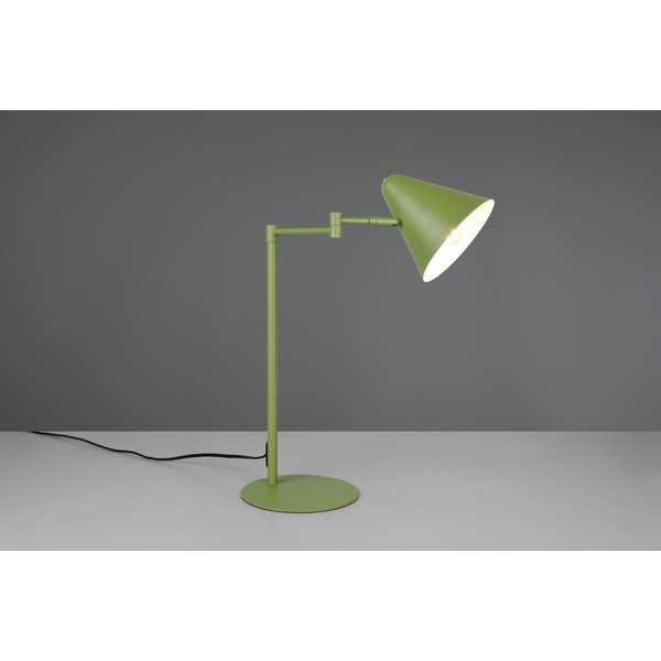 Žalios spalvos stalinis šviestuvas su sulankstoma konstrukcija (aukštis 50,5 cm) Cosima – Trio-image-1
