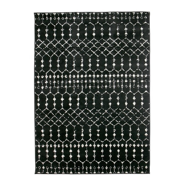 Juodas kilimas WOOOD Sansa, 170 x 240 cm