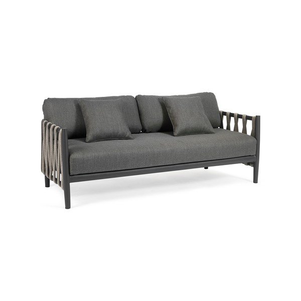 Tamsiai pilkos spalvos sodo sofa Switch Rope – Diphano-image-2