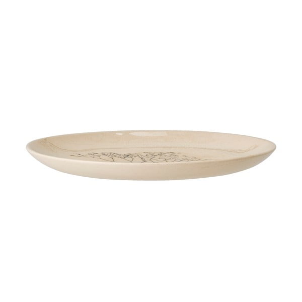 Desertinė iš akmens masės lėkštė rudos spalvos ø 22 cm Bea – Bloomingville-image-3