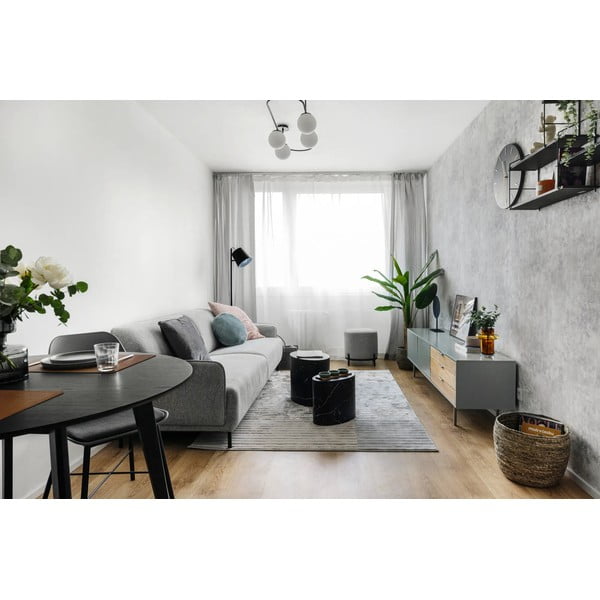 Rausvas/pilkas kilimas 170x120 cm Apollo - Think Rugs-image-3