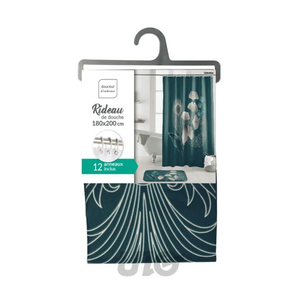 Dušo užuolaida 180x200 cm Ginkoblue – douceur d'intérieur-image-2