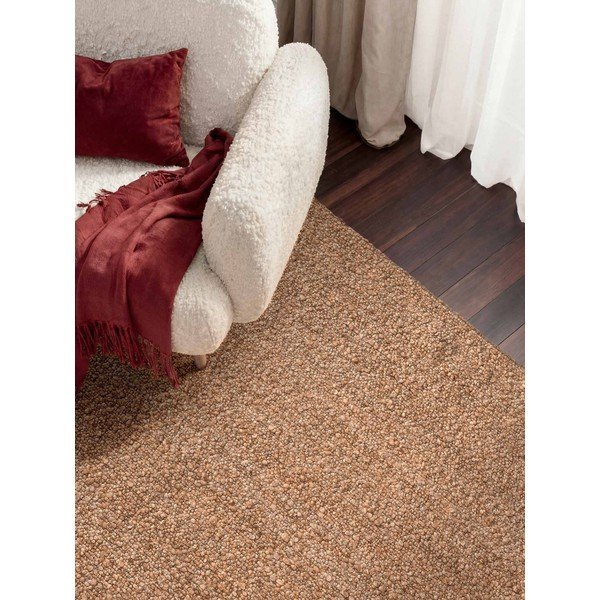 Rankų darbo smėlio spalvos iš boucle kilimas 200x290 cm Notting Hill Portobello – Ted Baker-image-2