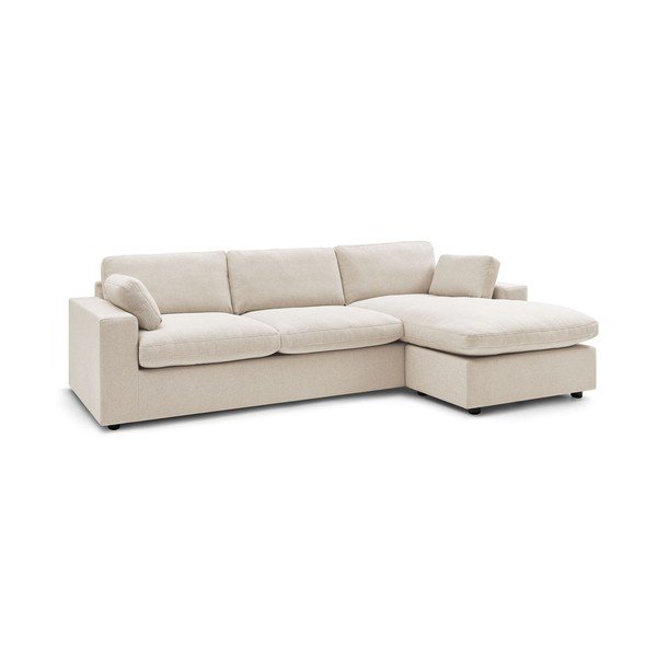 Smėlio spalvos kampinė sofa Belair – Bobochic Paris-image-2