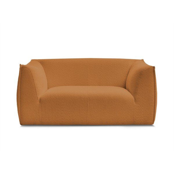 Garstyčių spalvos iš boucle sofa 170 cm Giorgia – Bobochic Paris
