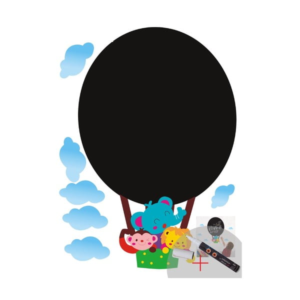 Lentos lipdukų ir žymeklių rinkinys Ambiance Hot Air-image-2