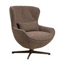 Rudos spalvos pasukamas krėslas Blenheim – House Nordic