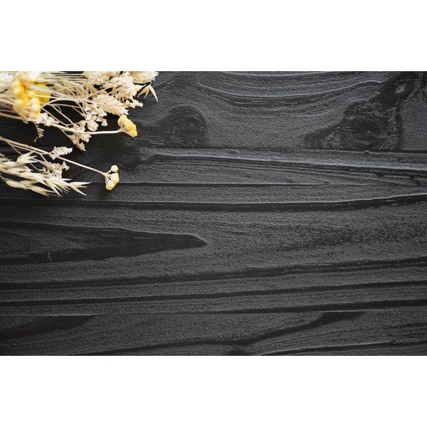 Juodas žurnalinis staliukas su pušies medienos stalviršiu Rowico Grafton, ø 70 cm-image-4