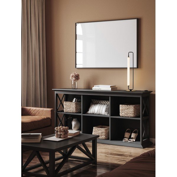 Baltos spalvos/matinės juodos spalvos iš metalo stalinis šviestuvas LED (aukštis 68 cm) Wetro – Nova Luce-image-1
