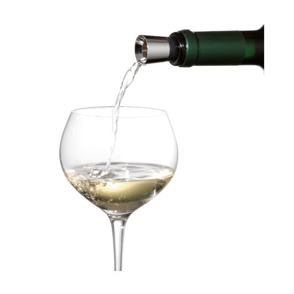 Nerūdijančio plieno vyno piltuvėlis su kamščiu WMF Cromargan® Vino-image-1