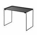 Juodos spalvos iš metalo papildoma virtuvės lentyna 41x24 cm Tower – YAMAZAKI