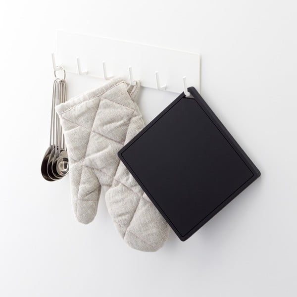 Kvadratinis juodas karšto puodo kilimėlis YAMAZAKI Tower-image-2