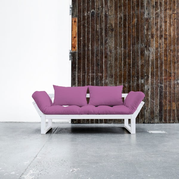 Kintama sofa Karup Edge White/Taffy Pink