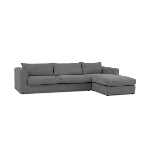 Kampinė sofa tamsiai pilkos spalvos (su dešiniuoju kampu) Asgard – Scandic-image-2