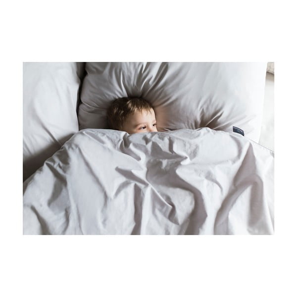 Viengulis antklodės užvalkalas šviesiai pilkos spalvos iš egiptietiškos medvilnės 155x200 cm Perla – WeLoveBeds-image-3