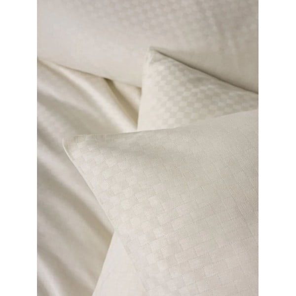 Smėlio spalvos iš ranforce medvilnės dvigulė/itin ilga patalynė 240x220 cm Checkered – Mila Home Luxury-image-2