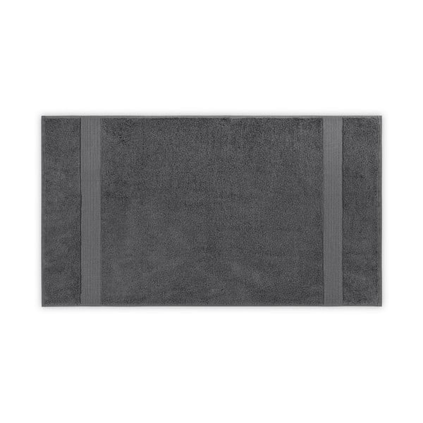 3 antracito pilkos spalvos medvilninių rankšluosčių rinkinys Foutastic Chicago, 50 x 90 cm