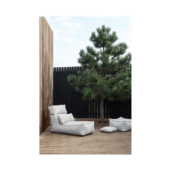 Šviesiai mėlynas minkštas sodo gultas STAY - Blomus-image-2