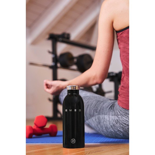 Juodos spalvos iš nerūdijančio plieno termosas 500 ml 24BOTTLES – SMEG-image-2