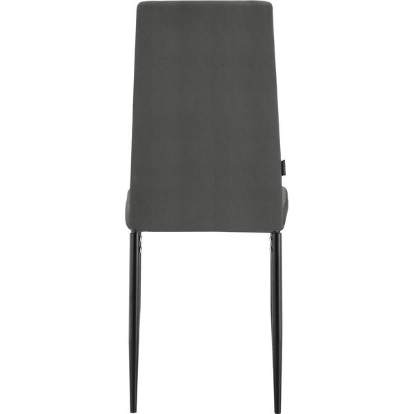 Iš dirbtinės odos valgomojo kėdė juodos spalvos Kelly – Støraa-image-4