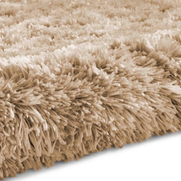 Smėlio spalvos rankomis siūtas kilimas Think Rugs Polar PL Beige, 120 x 170 cm-image-4