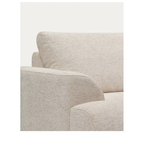Smėlio spalvos sofa iš šenilinio audinio 211 cm Karin – Kave Home-image-2